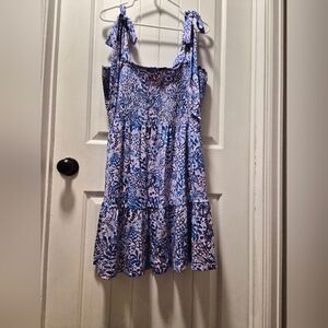 Lilly Pulitzer -  Tube Top Strappy Mini Dress